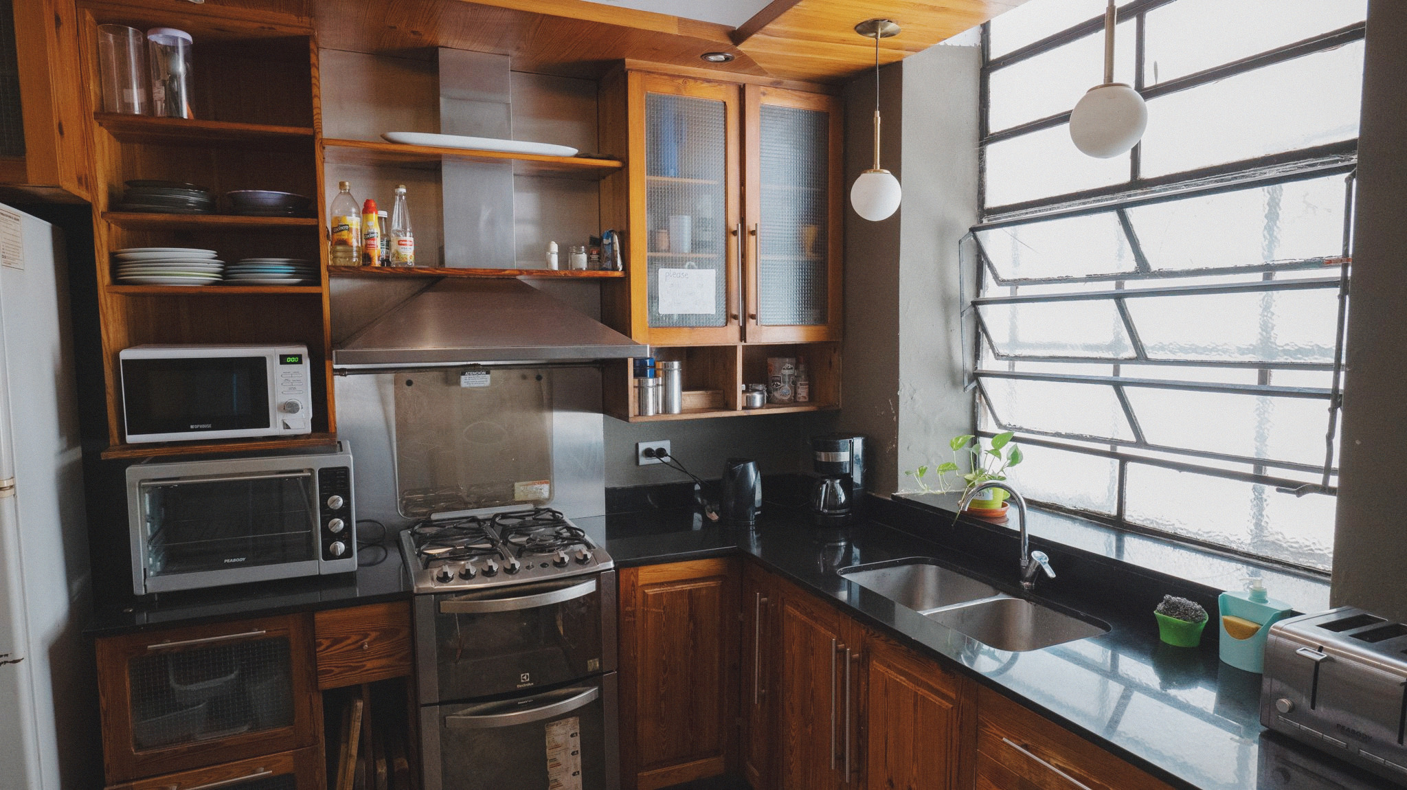Cocina para huéspedes